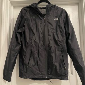 Hooded Northface Rain Jacket